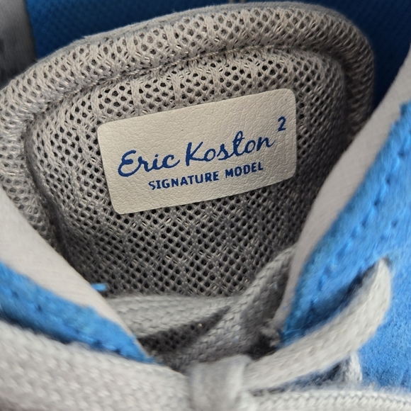 NIKE SB LUNARLON Colab Eric Koston Blue Suede Sneakers Size 11.5 - Picture 6 of 10